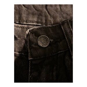 New black topshop mom jeans